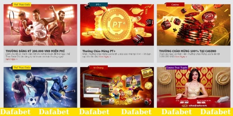 Ưu đãi nhận code Dafabet miễn phí